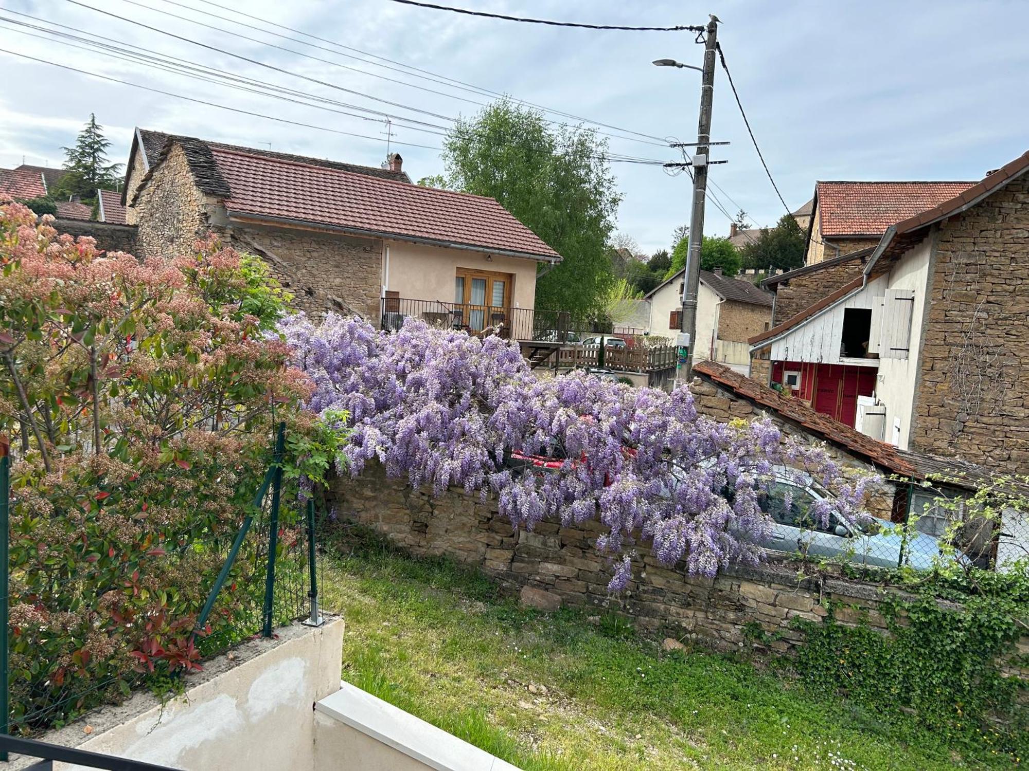 Les Glycines Hieres-Sur-Amby Exterior foto